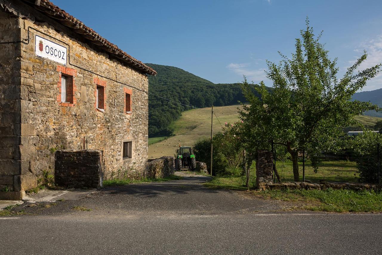 Oskotz Casa Rural Enea מראה חיצוני תמונה